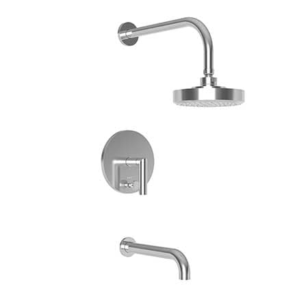 Newport Brass Balanced Pressure Tub & Shower Trim Set in Satin Nickel (Pvd) 3-3102BP-15S